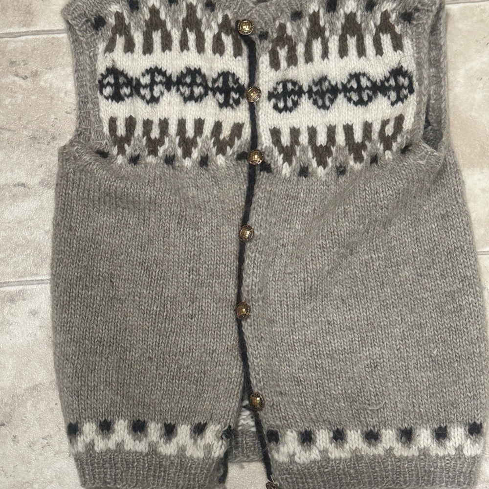 Icelandic sweater vest